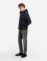 Gewatteerde jas - Waterafstotend - donkerblauw