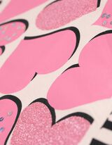 koszulka z długim rękawem - z cekinami - rozowy