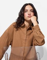 Halenka - Jednobarevné - svetle hneda