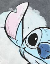 T-shirt - Lilo i Stitch - ciemny szary
