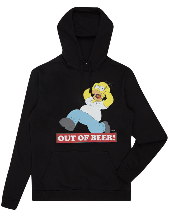Herren Hoodie Mit Simpsons Print Takko Fashion