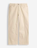 Culotte - High Waist - wei&szlig;