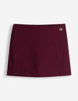 Skort - einfarbig - Lila