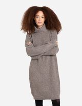 Strickkleid - Rollkragen