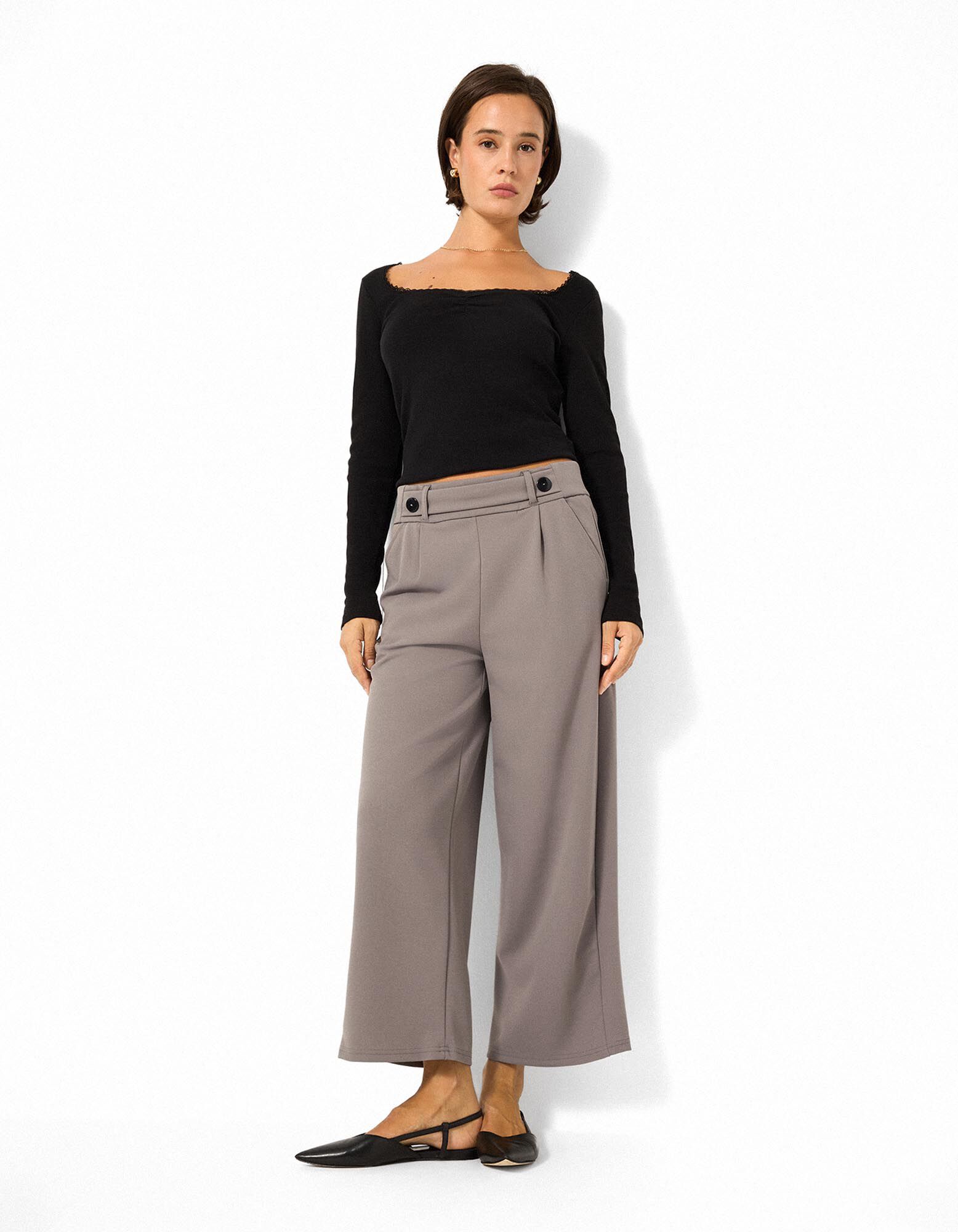 Culotte - Jogger Fit - Grau