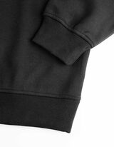 Sweatshirt - Relax Pasvorm - zwart