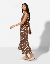 Rochie maxi - Paisleymuster - Maro