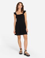 Haljina - LENZING&trade; ECOVERO&trade; - crno