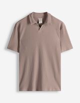 Poloshirt - Relax Fit - grau
