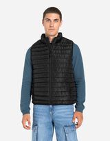 Steppelt mellény - Állógallér - fekete