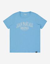 Tricou - Imprimeu mesaj - Albastru deschis