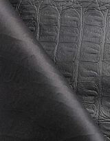 Minisukně - Imitace kůže - cerná