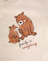 Tričko s dlh&yacute;mi ruk&aacute;vmi - Predn&eacute; tlač - svetloseda