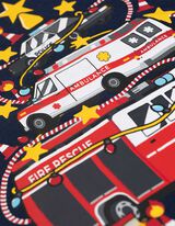 Marškinėliai ilgomis rankovėmis - Kalėdos - tamsiai melynas