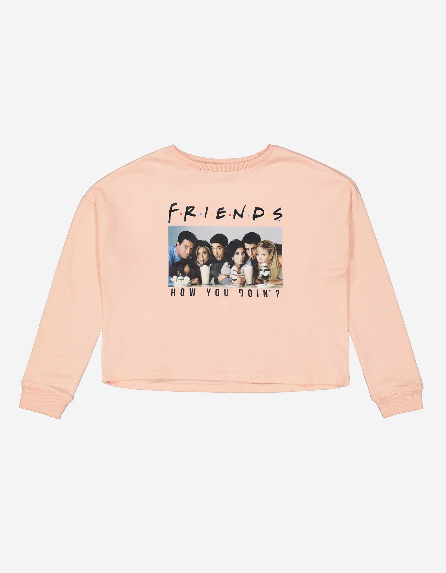 Felpa friends bershka top