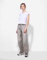 Farmernadr&aacute;g - Egyenes fazon - sz&uuml;rke