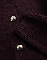 Cardigan - Knopfleiste - Lila