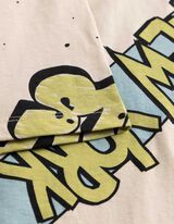 T-shirt - Oversized fit - lichtgrijs