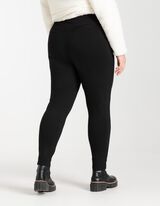 Laisvalaikio kelnės - Raištelis - juodas