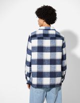 Overhemd - Ruitmotief - wit