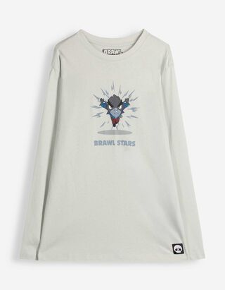 Longsleeve - Brawl Stars - Lichtblauw