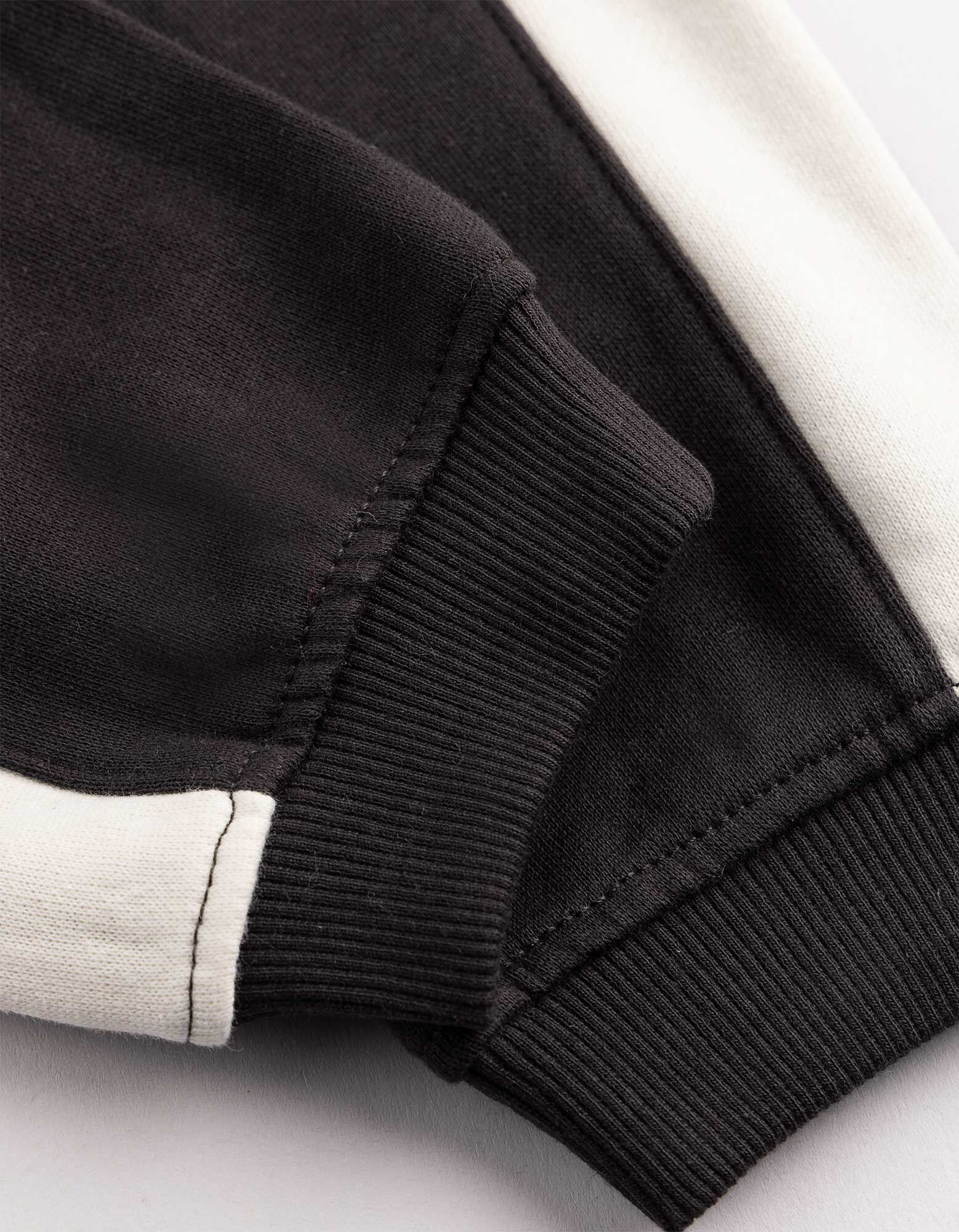 Sweater en broek set - Kleur blokkering - Donkergroen