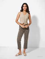 Weste - einfarbig - grau