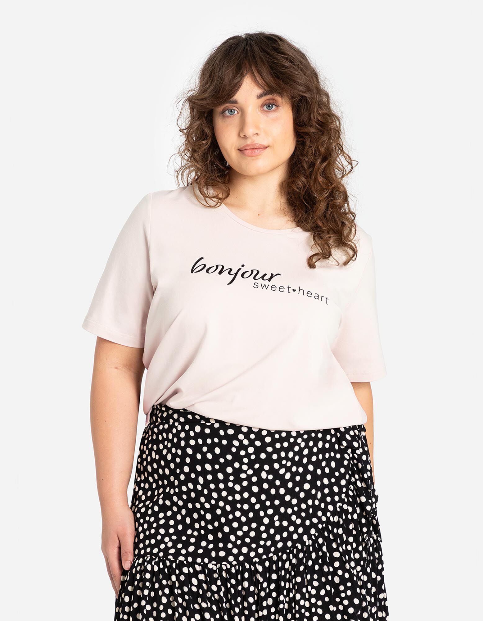 Dames shirts in grote maten Takko Fashion