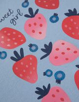 T-shirt - Stampa - celeste