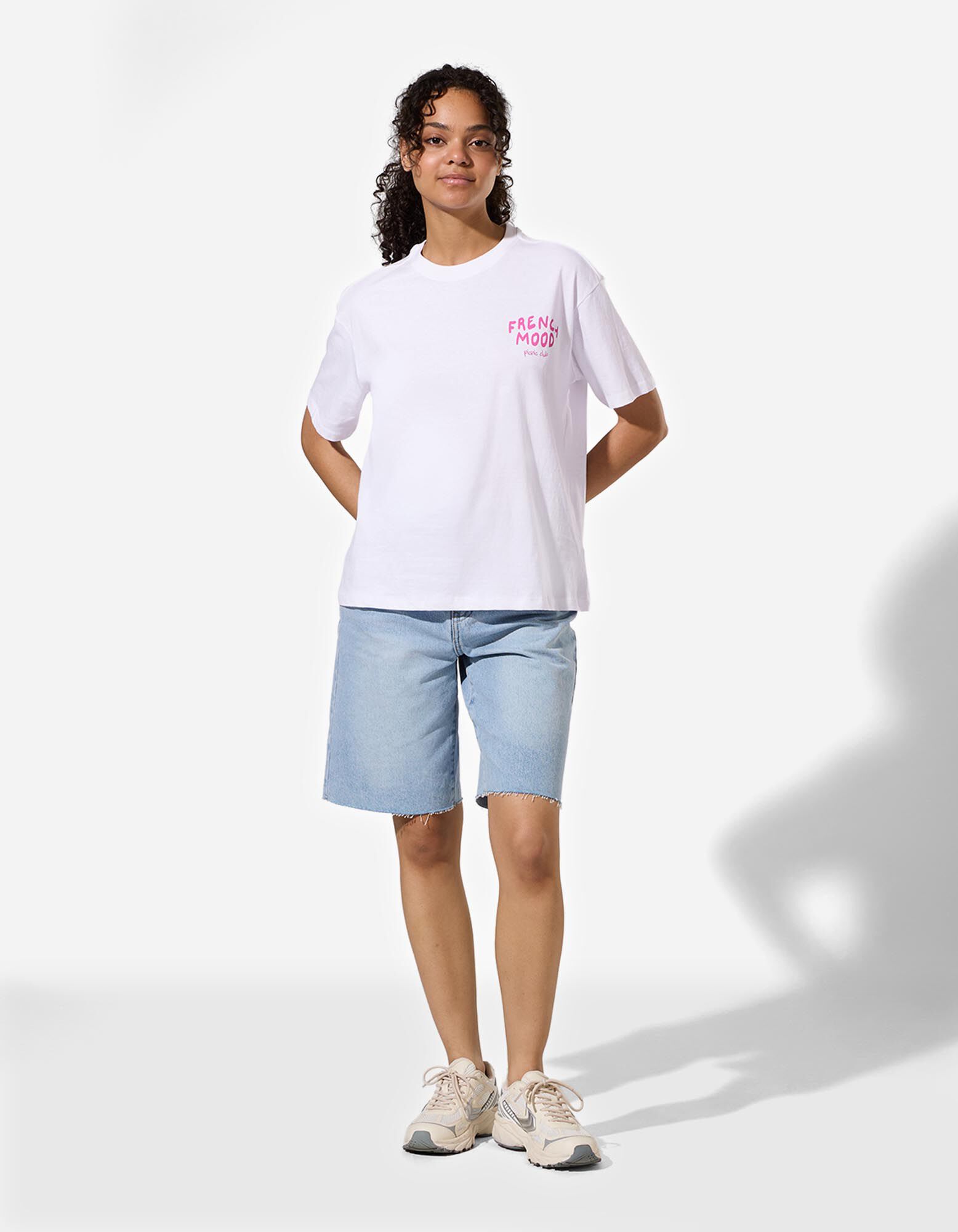 T-shirt - Print - wit
