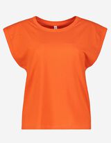 Shirt - Ronde hals - oranje