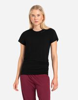 Tričko - LENZING&trade; ECOVERO&trade; - cierna