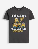T-Shirt - Minions - Dunkelgrau