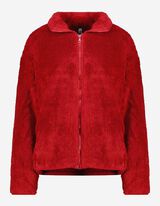 Damen Sweatjacke - Teddyfell