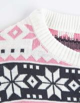 Kudumispullover - J&otilde;ulud - roosa