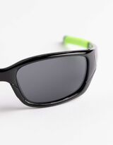 Lunette de soleil - Design sportif - Noir