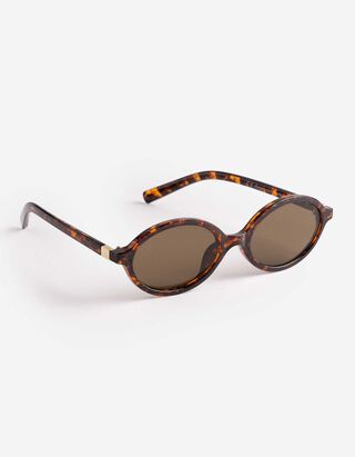 Sonnenbrille - hellbraun