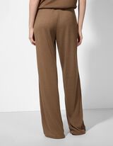 Hose - Viskose-Mix - Braun
