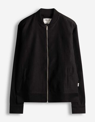 Gebreid vest - Effen - zwart