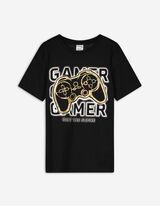 T-shirt - Print - zwart