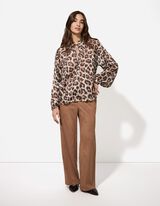 Pantalone - jednobojna - braon