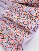 Haljina - Print - ljubicasta