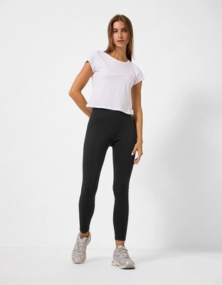 Leggings - Skinny Fit - Schwarz