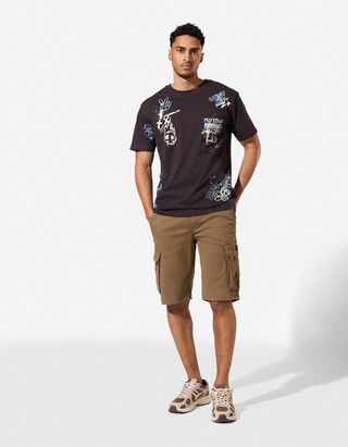 Cargoshorts - Cargohose - Braun