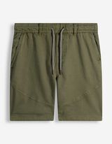 Shorts - Twill - dunkelgr&uuml;n