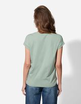 T-shirt - Borduursel - groen