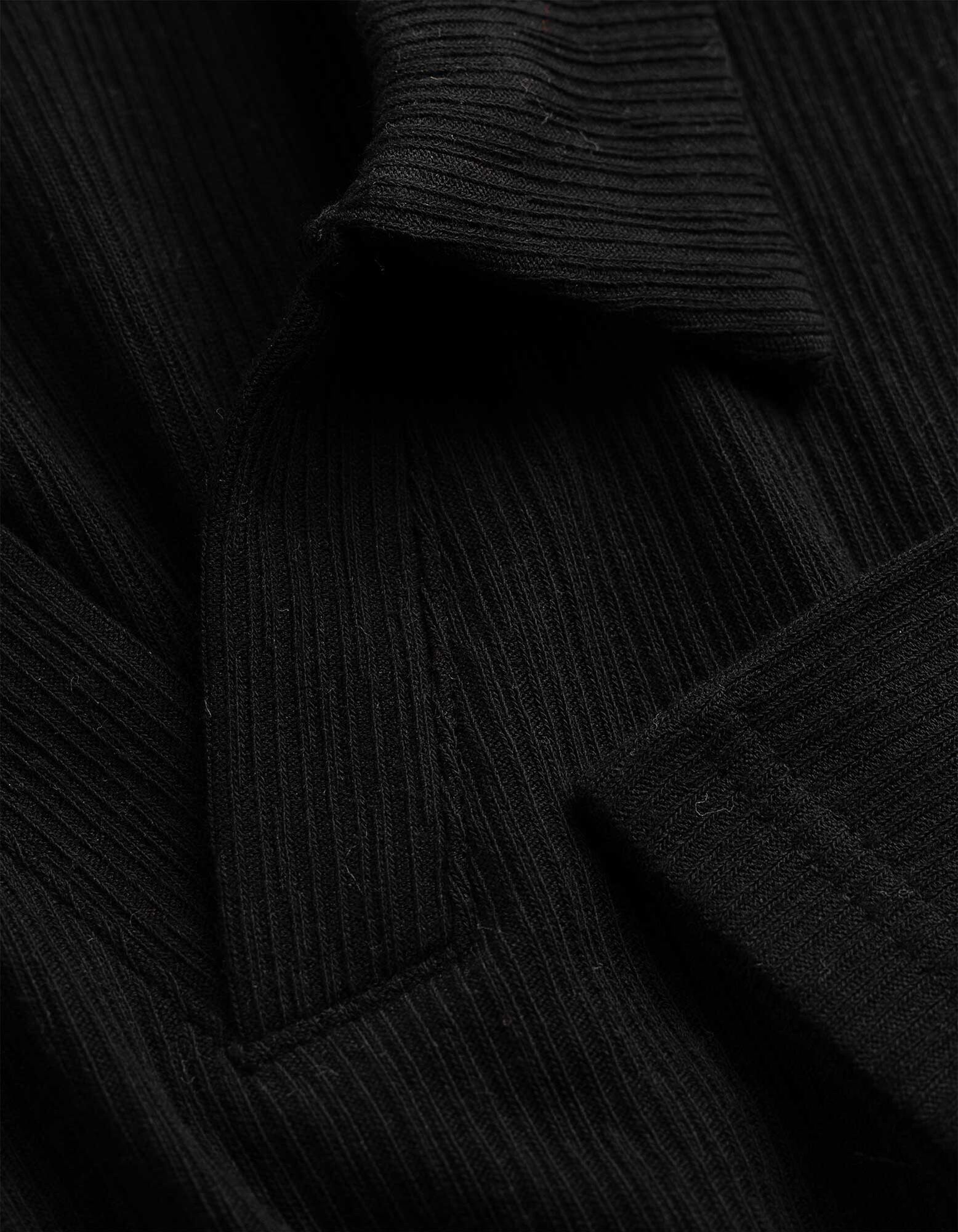 Poloshirt - Relax Fit - schwarz