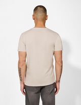 Tričko - Potisk - b&eacute;žov&aacute;