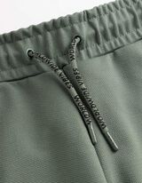 Pantaloni da jogging - Piqu&eacute; - verde scuro