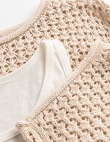 Strickshirt - Strick - beige